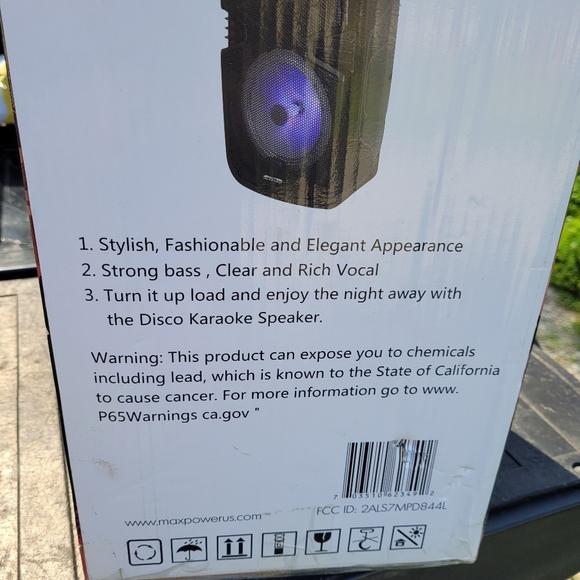 Max Power Ultra 12 karoke music system - Picture 5 of 5